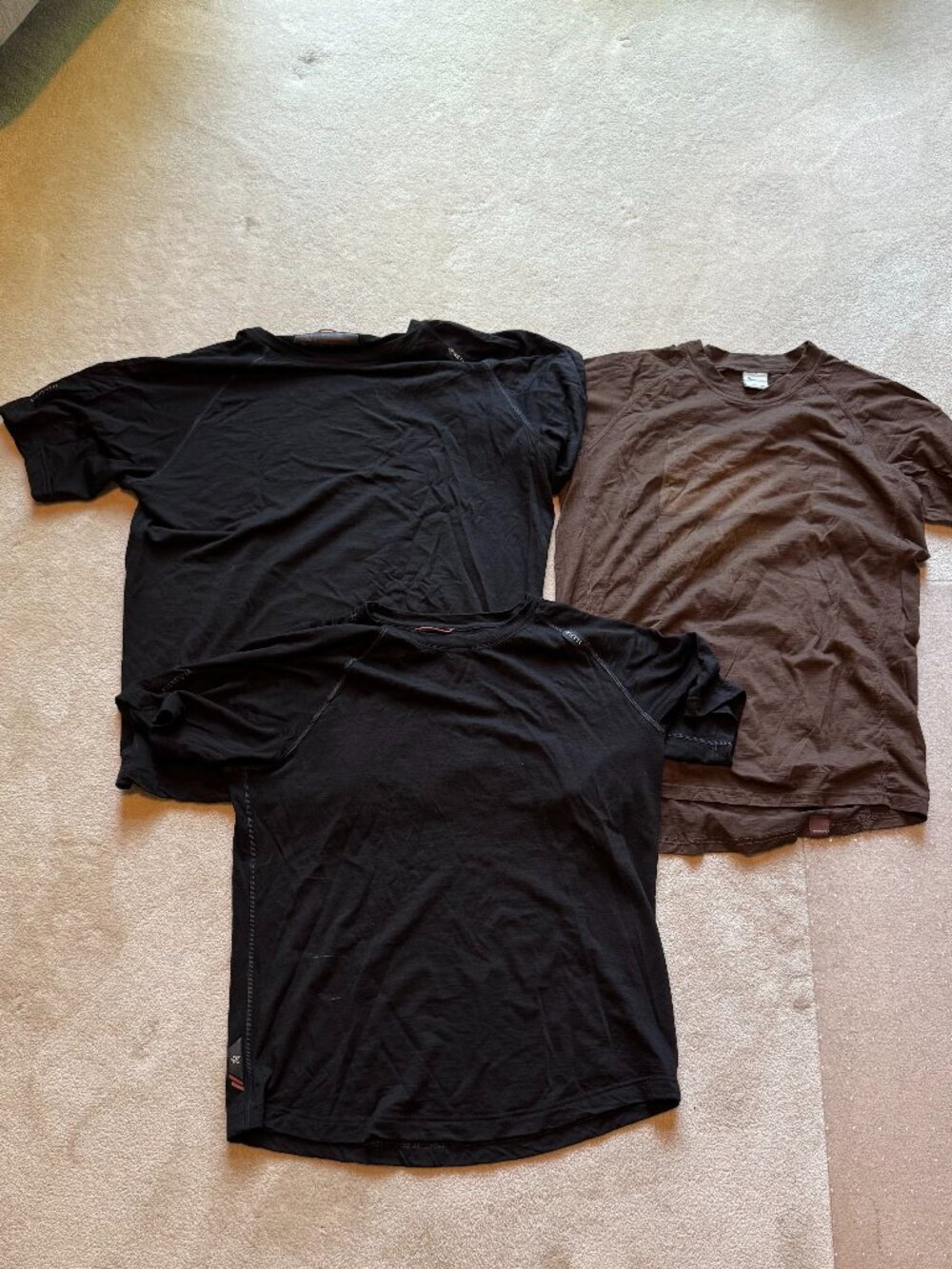 3 Merino Wool T-Shirts: Men's M/L/XL 2x $89 KETL Mountain Lost Boys Shirts